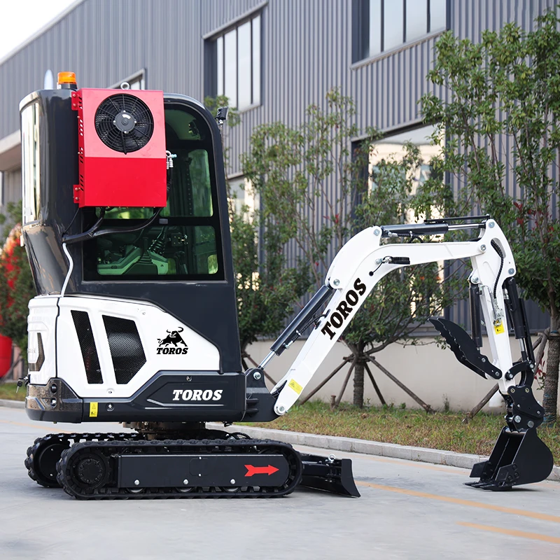 Miniexcavadora 1,6 toneladas EPA sobre orugas con motor diesel a la venta - imagen 3