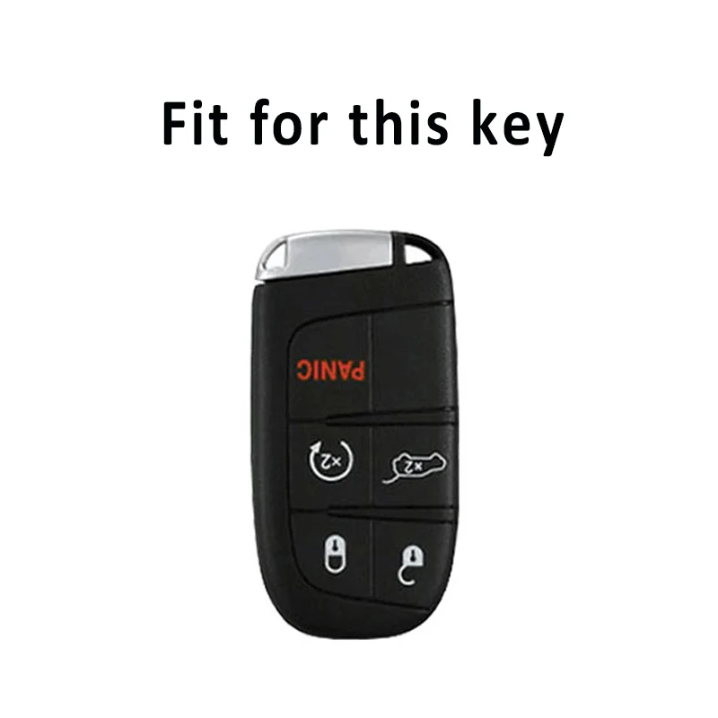 Funda de TPU para llave Jeep, Dodge Ram y Chrysler 300C - imagen 2