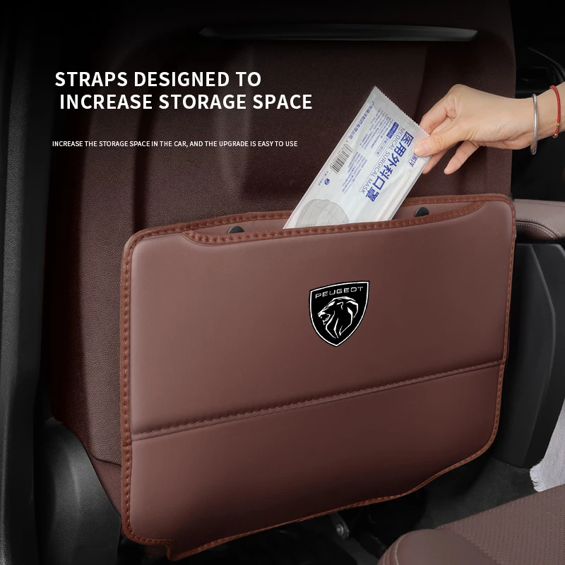 Funda protectora asientos traseros Peugeot antipatadas - imagen 4