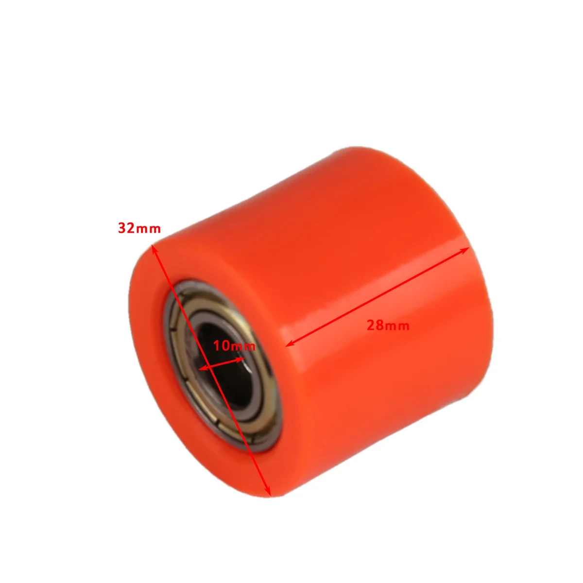 Guía tensor cadena 8mm para Honda CRF Yamaha YZF KTM EXC KRX Kawasaki KLX - imagen 2