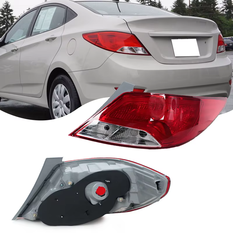 Piloto trasero para Hyundai Accent Sedán 2015-2017, sin bombilla