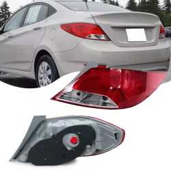 Piloto trasero para Hyundai Accent Sedán 2015-2017, sin bombilla