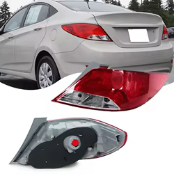 Piloto trasero para Hyundai Accent Sedán 2015-2017, sin bombilla