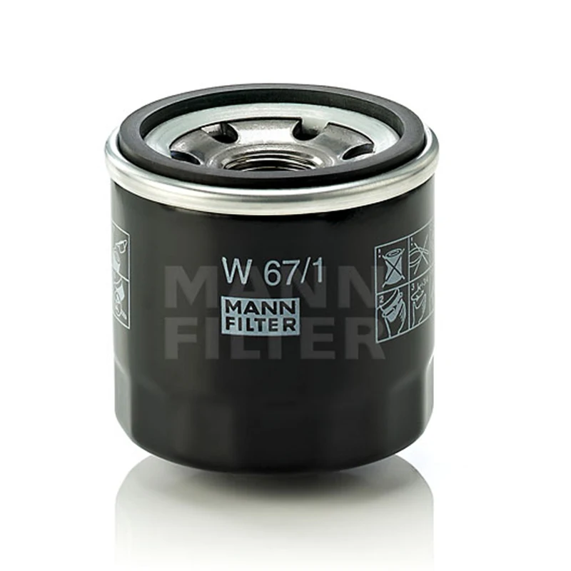 Filtro de aceite MANN W67/1 Subaru Forester, Nissan 370Z 15208KA011
