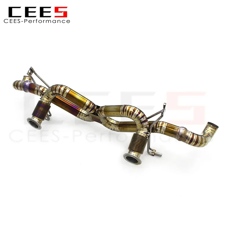Escape CEES para Audi R8 V10 5.2 2020-2023 catback tubo recto - imagen 4