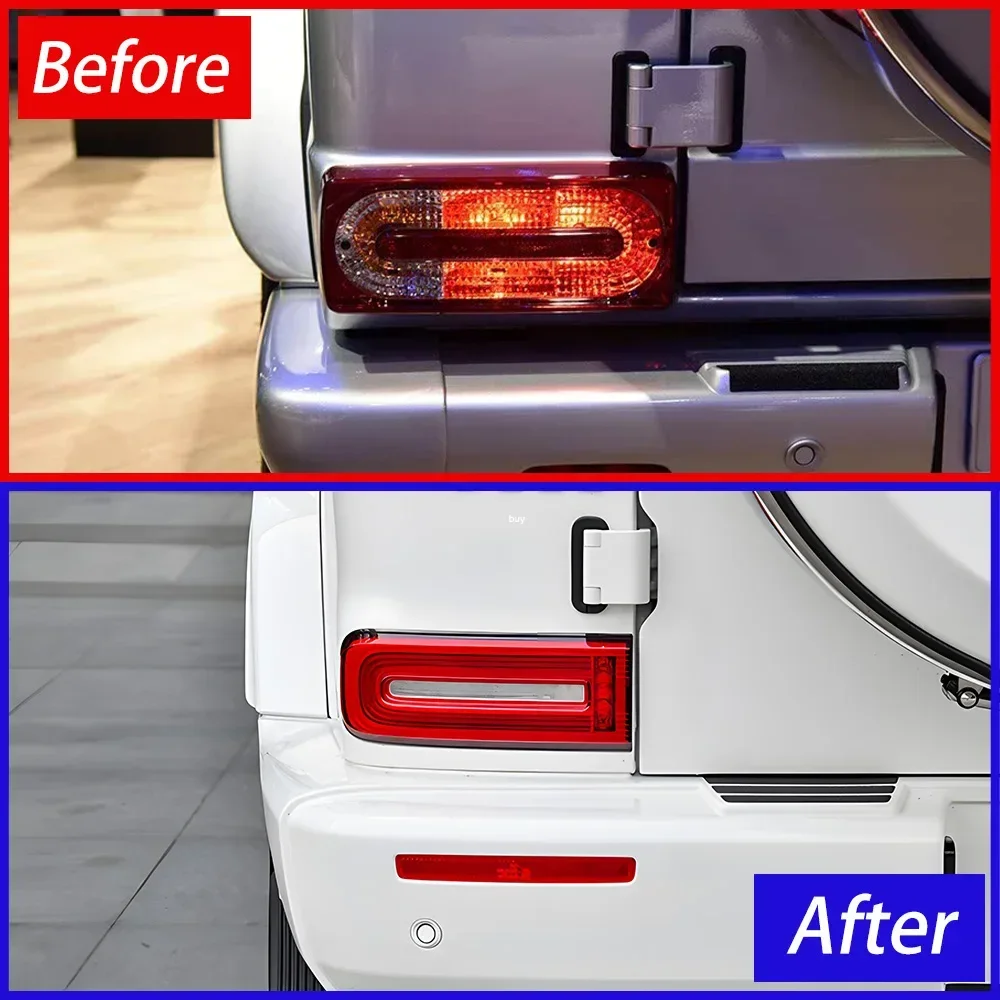 Luces traseras LED estilo W464 Mercedes Clase G W463 2003-2018 - imagen 3