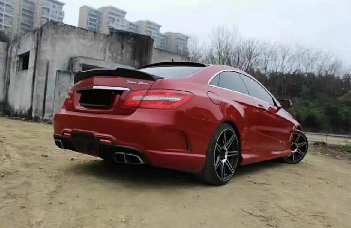 Kit ancho Mercedes W207 C207 Coupe – faldas delanteras y traseras - imagen 2