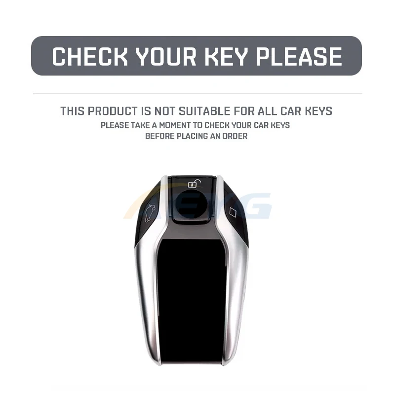 Funda de cuero AEYG para llave de coche BMW