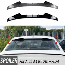 Alerón trasero parabrisas ABS negro carbono – Audi A4 B9 2017-2024