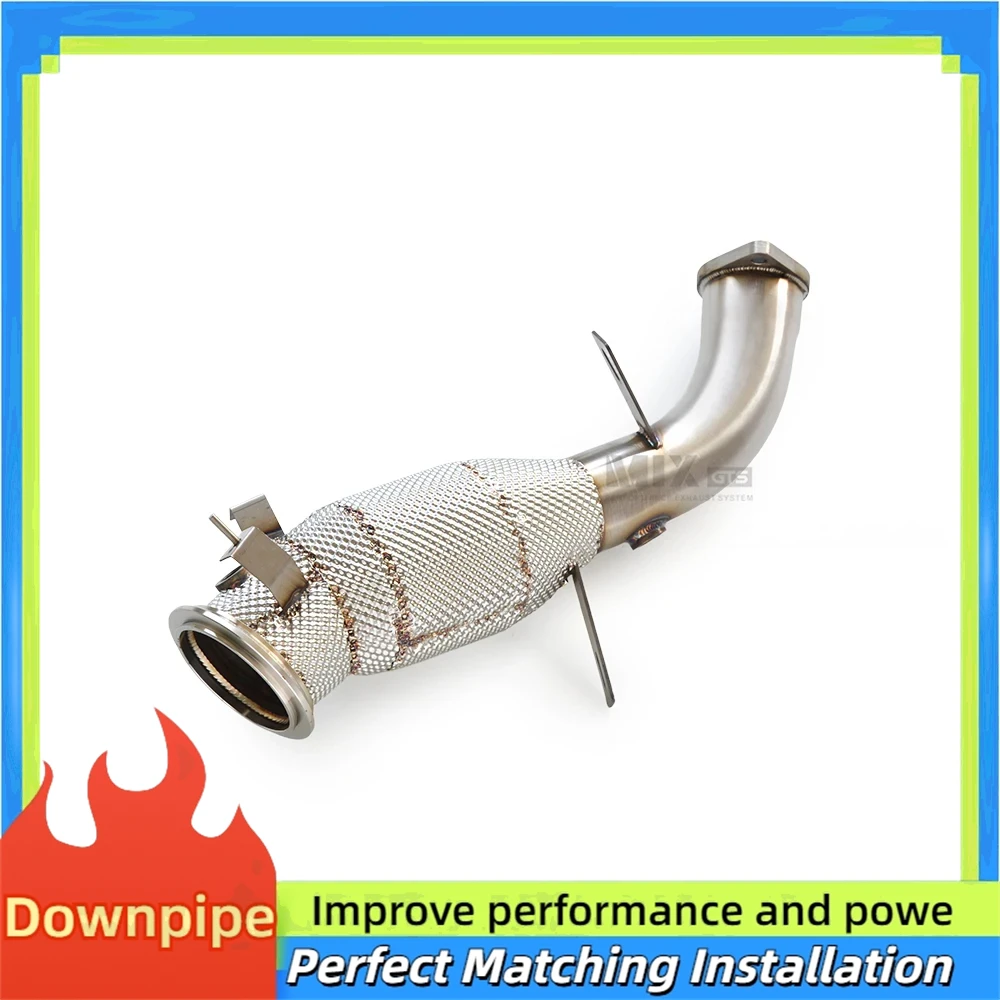 Downpipe catalítico deportivo SS304 – Cadillac CT5/CT4 2.0T 2019-2023