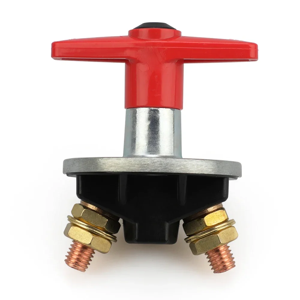 Interruptor cortacorriente de batería 12/24 V rojo para coche