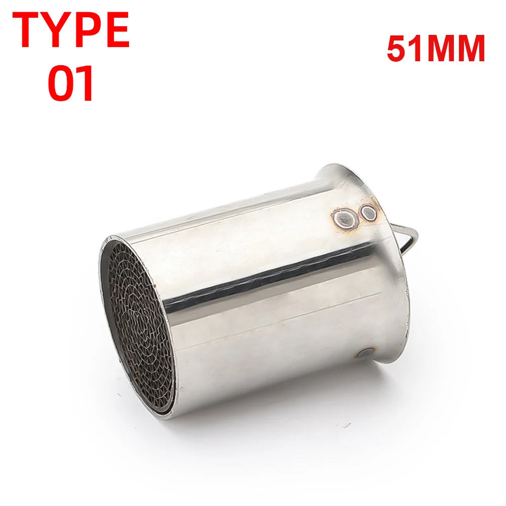 Silenciador de escape para moto con DB Killer ajustable - imagen 3