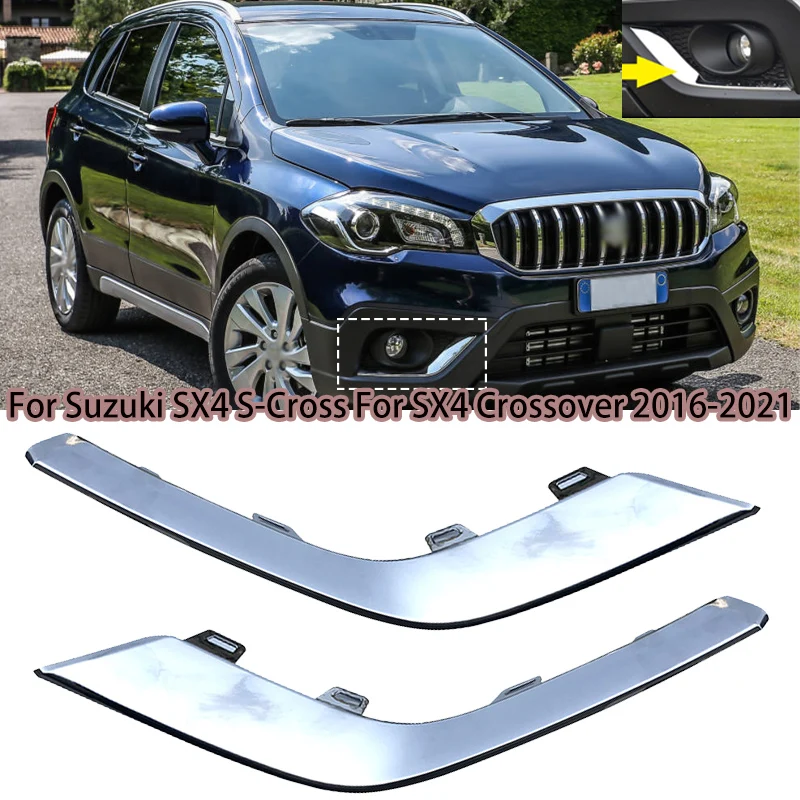 Cubierta cromada para luz antiniebla delantera de Suzuki SX4 S-Cross