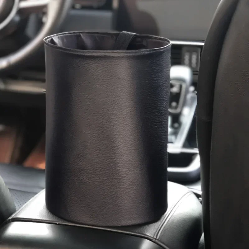 Cubo de basura para coche plegable e impermeable - imagen 2