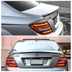 Alerón ABS negro brillante para Mercedes C180 C200 C260 2010-2014