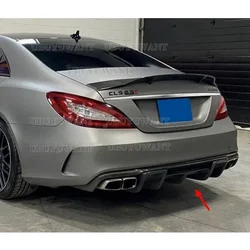 Difusor trasero de fibra de carbono Mercedes-Benz CLS W218 CLS350 CLS400