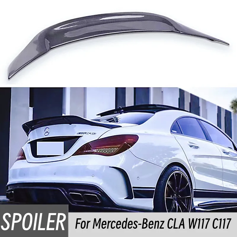 Alerón trasero de fibra de carbono para Mercedes-Benz CLA C117 (W117)