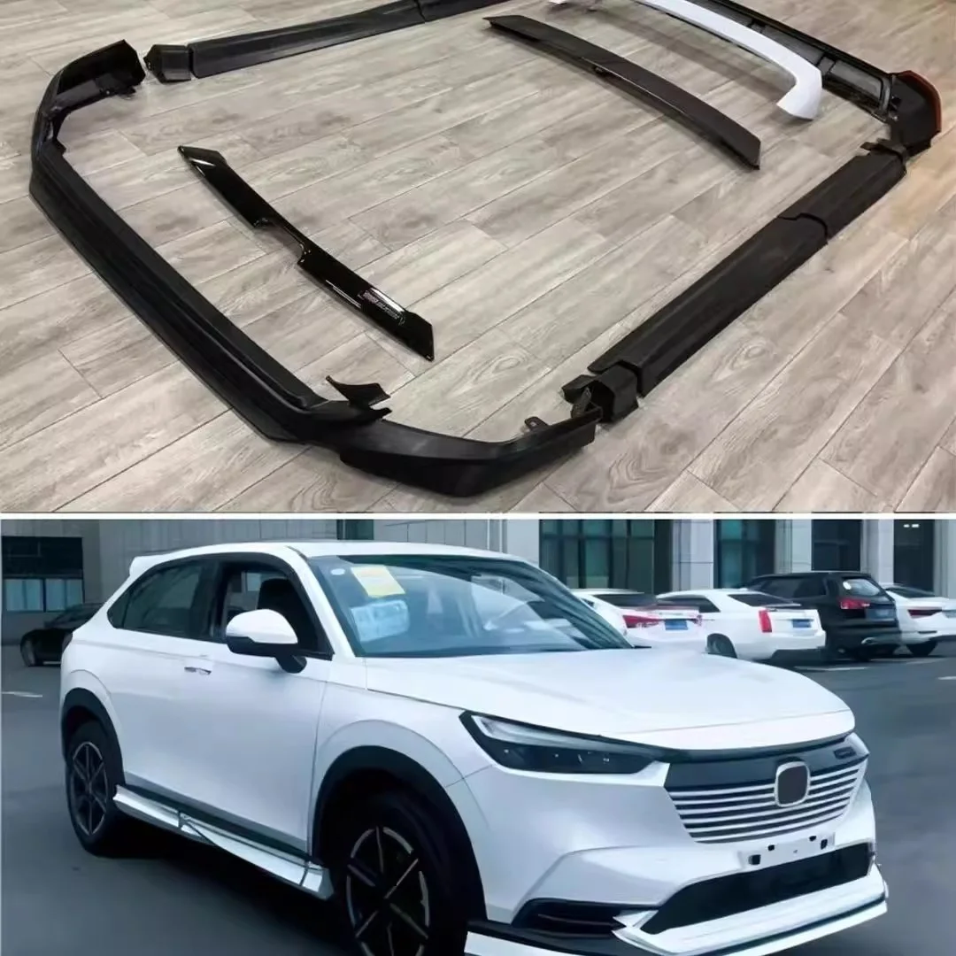 Kit carrocería Honda Vezel HRV con labio trasero y faldones