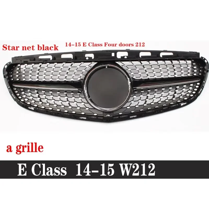 Parrilla delantera GT para Mercedes Clase E W212 2010-2015 - imagen 5