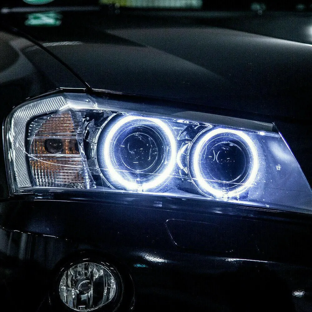 LED H8 Angel Eyes blancas para BMW E90, E92, E93, E89, E60 y E70 - imagen 3