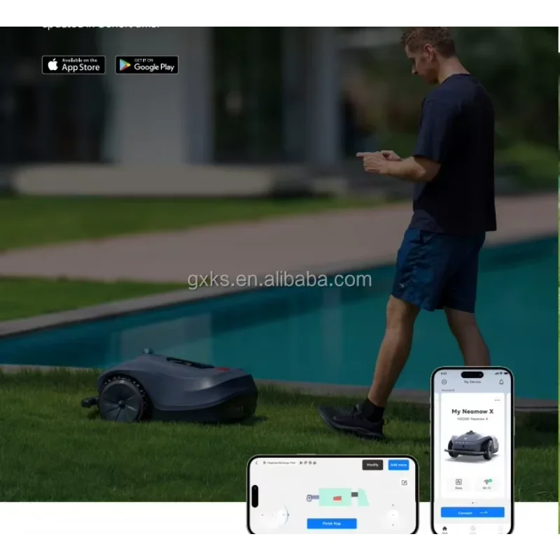 Cortacésped inalámbrico moderno hecho a medida, 24V, uso rápido en jardín, herramienta de corte de césped - imagen 4