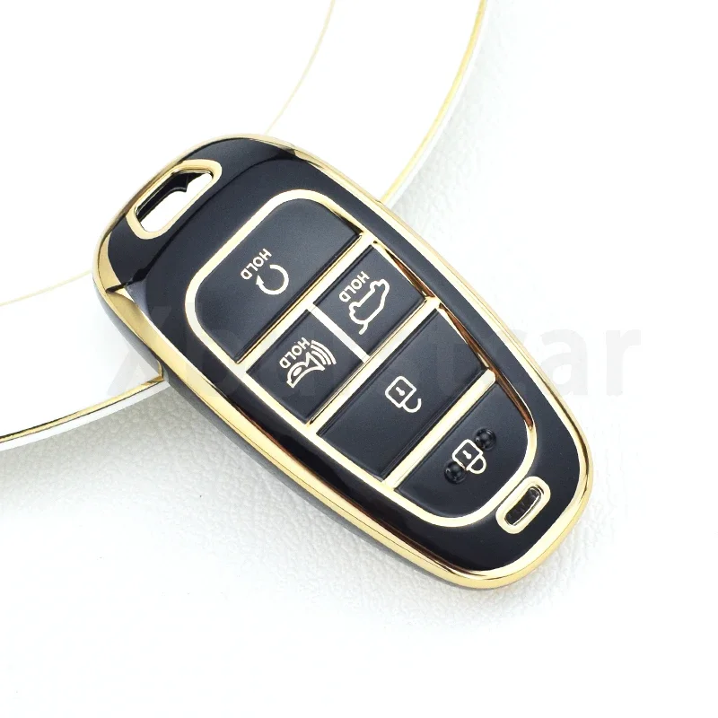 Funda de TPU para llave Hyundai compatible con Sonata y Tucson - imagen 3