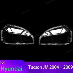 Lente de faro delantero transparente para Hyundai Tucson JM 2004-2009