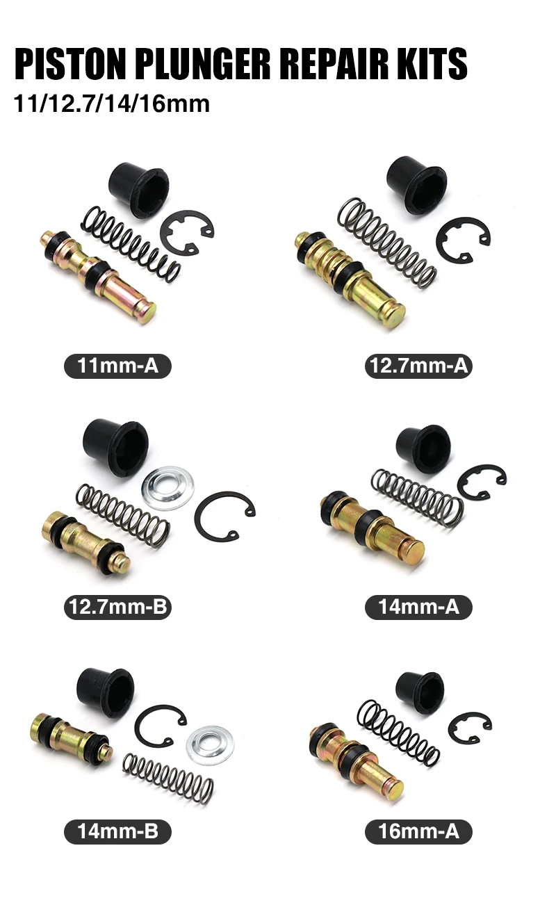 Kits de reparación del émbolo del pistón del freno del embrague hidráulico