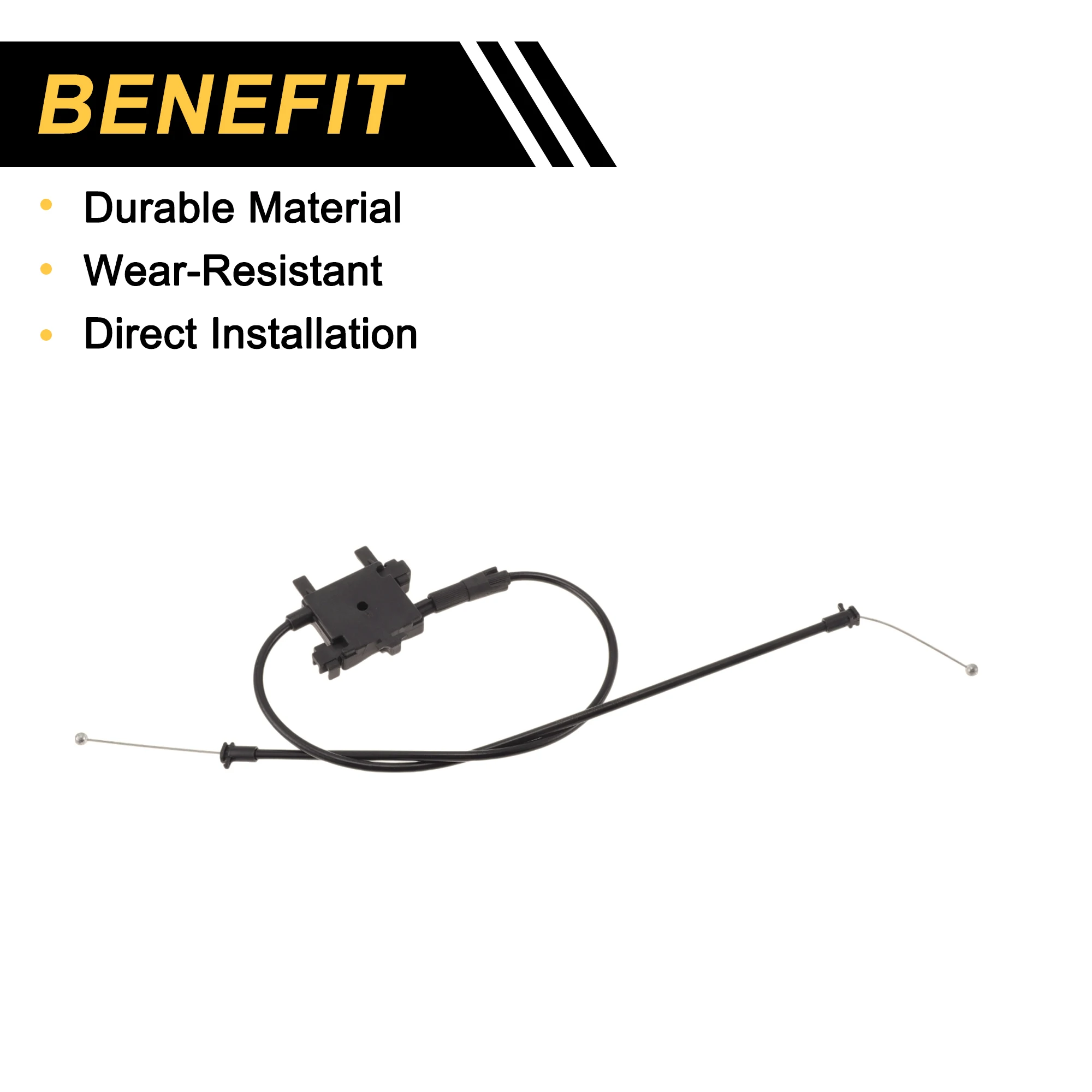 UXCELL 4M0823531B Cable de apertura del capó – Audi Q7 2017-2023 - imagen 3
