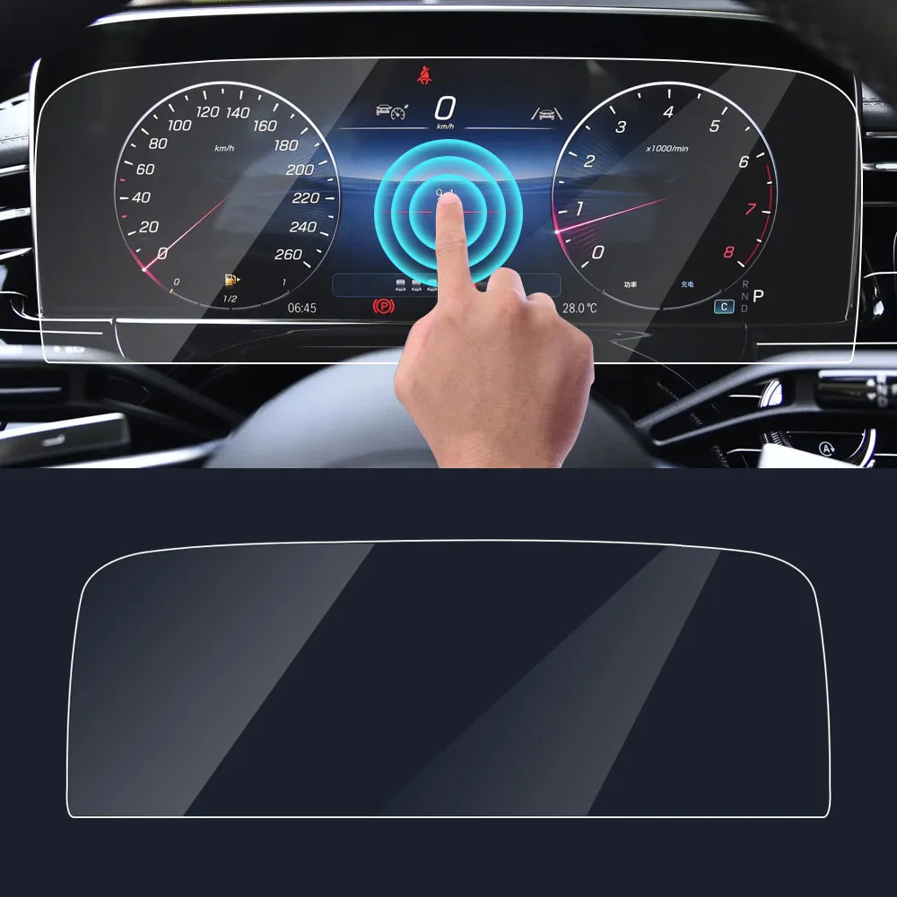 Vidrio templado para pantalla Mercedes-Benz Clase E E300 2024