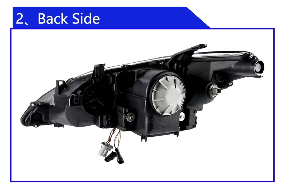 Empaque del producto Faros LED Lexus
