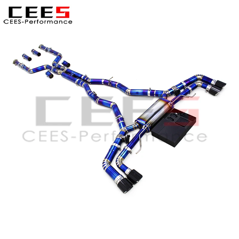 CEES Escape valvetronic catback BMW X5M X6M 4.4TT de rendimiento
