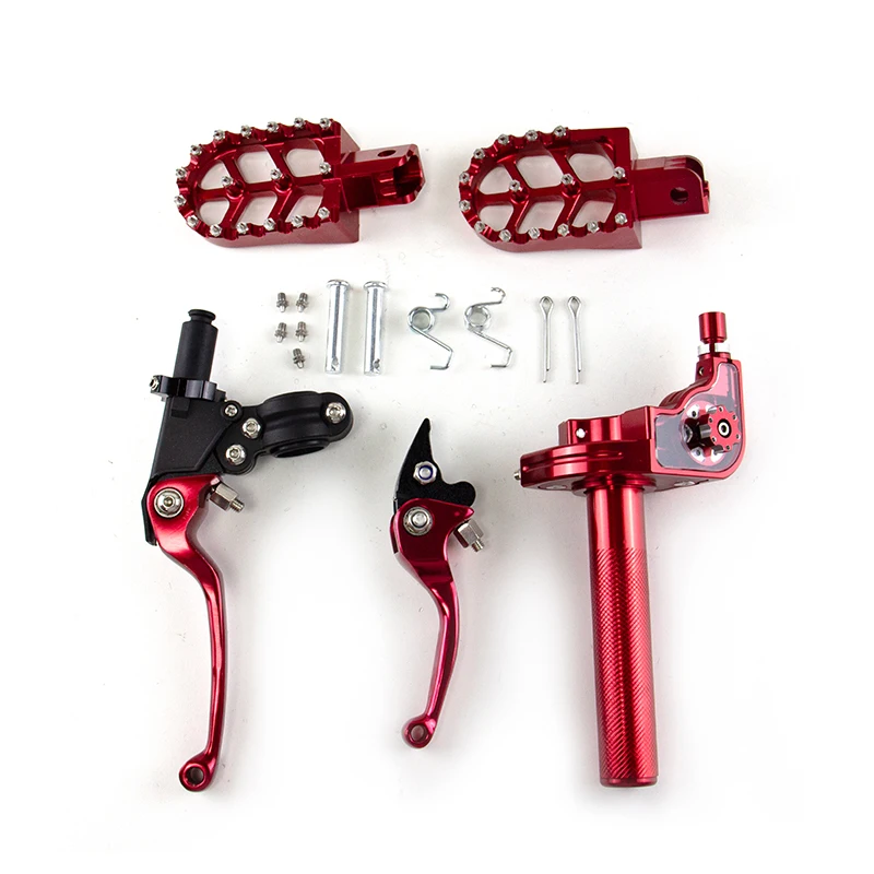 Puños de acelerador giratorio para moto y pit bike, manillar de 22 mm - imagen 5