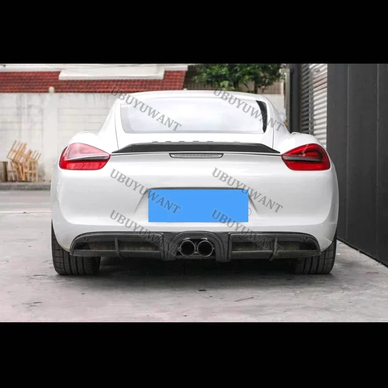 Alerón trasero difusor para Porsche Boxster 981 Cayman 2013-2016 - imagen 3