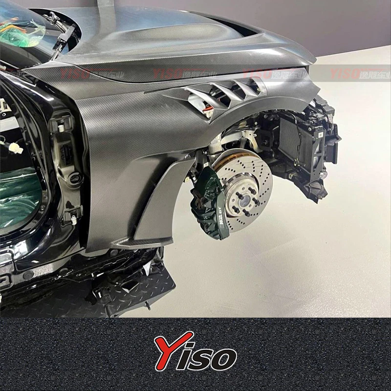 Aleta delantera Alpha-N de carbono seco para BMW M2 G87 - imagen 2