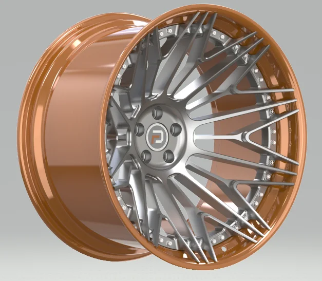 Llantas forjadas Vossenn 22" 5x114,3 Hyper Black – Rolls Royce - imagen 4