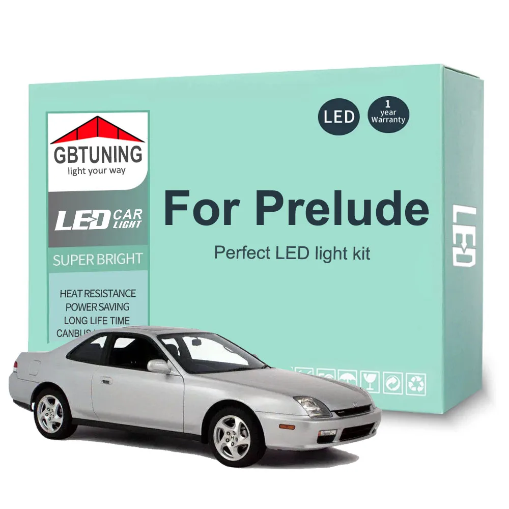 Kit bombillas LED interior cúpula Canbus Honda Prelude 1988-2000