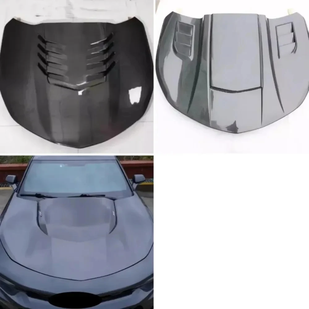 Kit fibra de carbono para Chevrolet Camaro: parachoques, falda y capó
