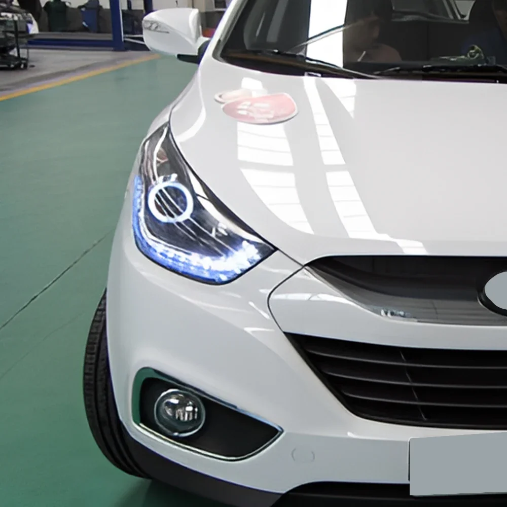 Faros delanteros LED Hyundai ix35 con lente proyector bifocal - imagen 5