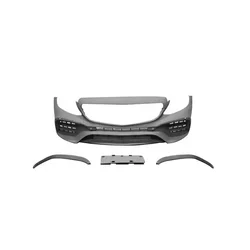 Parachoques delantero estilo C65 – Mercedes Clase C W205 2015-2016