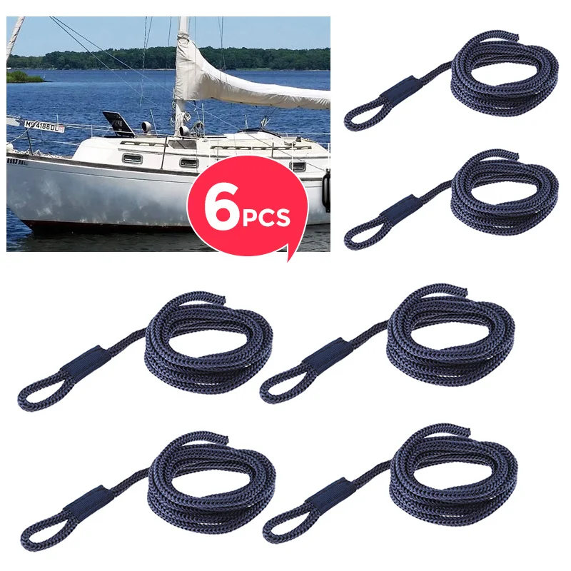 Cabo para defensa náutica trenzado 6 mm para barco yate - imagen 2