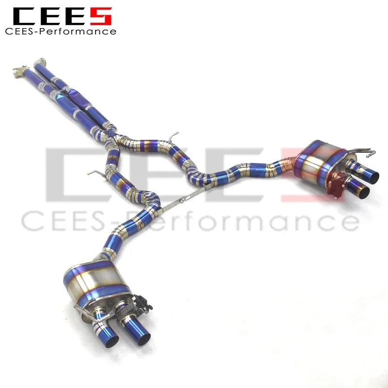 Escape catback CEES Tuning con válvula para Bentley Continental GT V12 - imagen 3