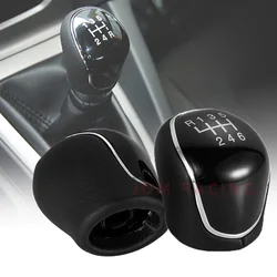 Pomo de cambio de cuero Ford Mondeo Mk4, Focus 5/6 velocidades