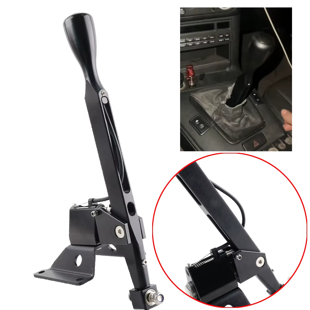 Palanca de cambios corta aluminio negro para BMW E36 E46 318i a 330i