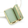 3 button green cover