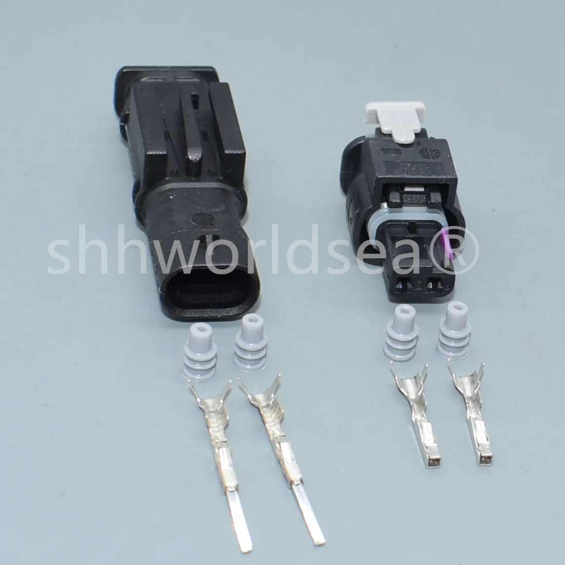 Shhworldsea, conector de inyector de 2 pines para VW y Audi - imagen 3