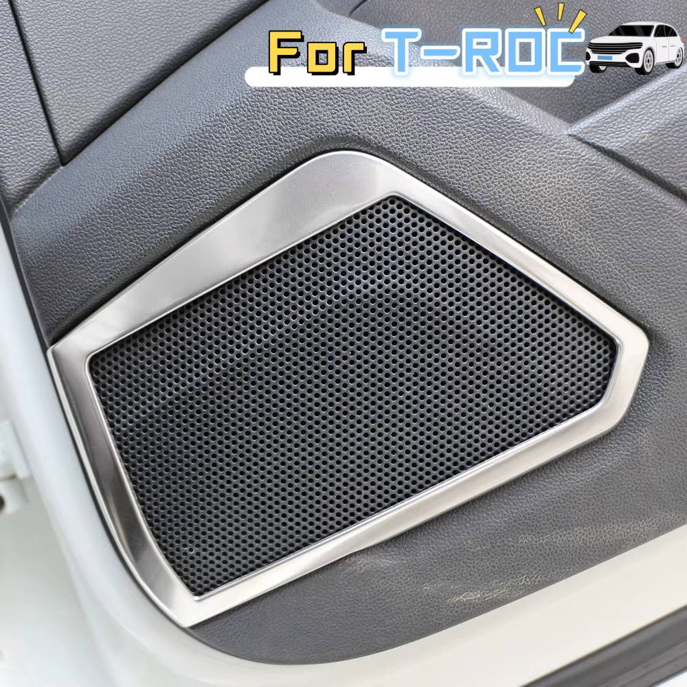 Embellecedor anillo puerta acero inox – VW T-ROC 2018-2023 - imagen 4