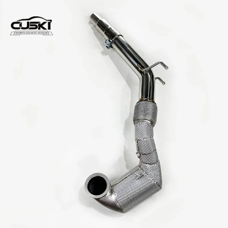 Escape deportivo VW Golf R MK7 2.0T turbo – acero inoxidable - imagen 5