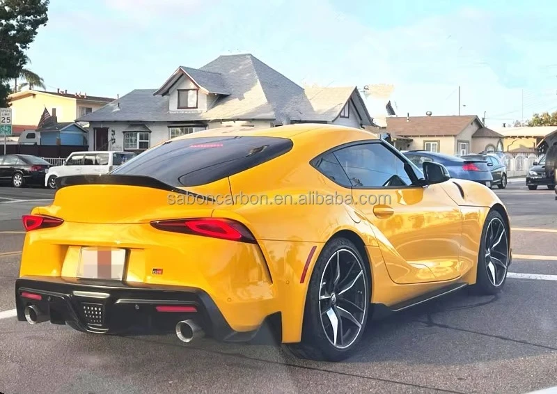Galería alerón duckbill carbono Toyota Supra