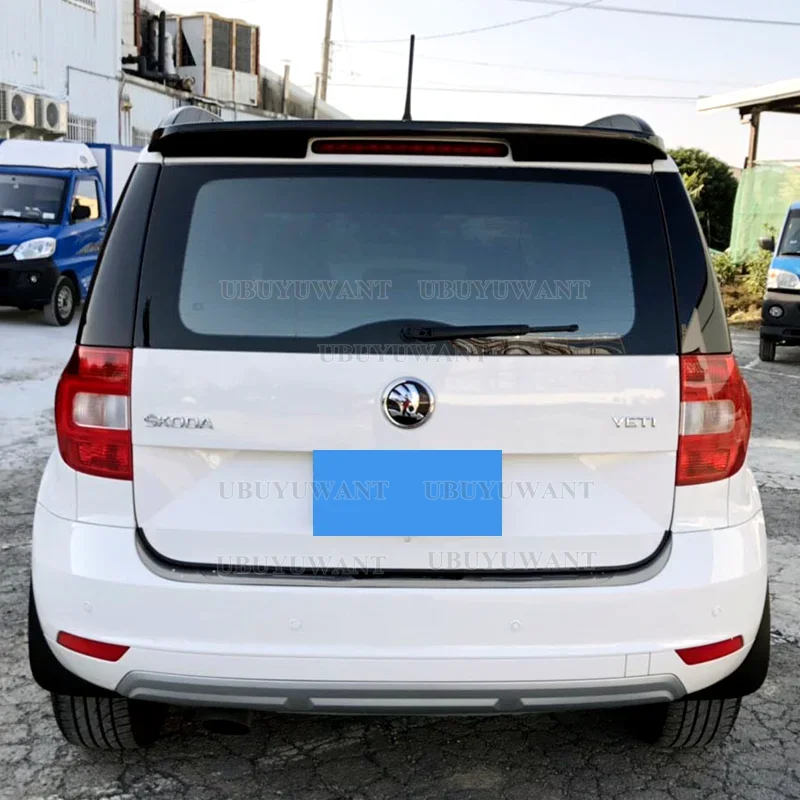 Alerón trasero ABS para Skoda Yeti 2013-2017 techo maletero sin pintar - imagen 5